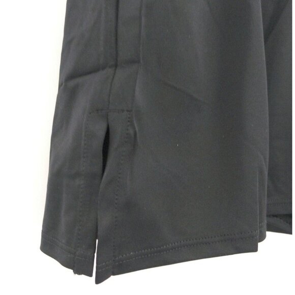 Cacique Swim Skirt Womens 16 Black Slitted Attached Briefs Swim Bottoms New - Picture 3 of 6